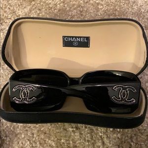 Chanel Python Detail Sunglasses